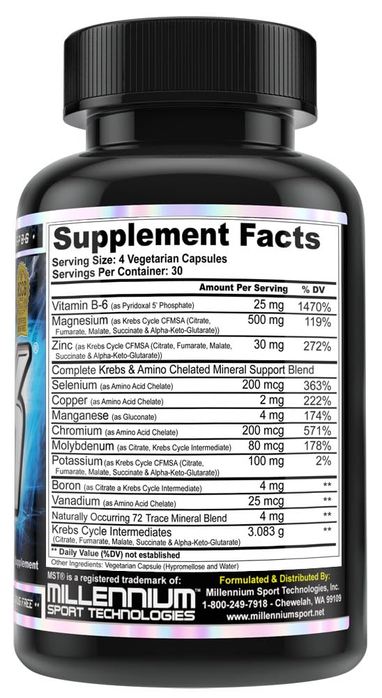MST Zinc & Magnésium capsules avec dosette