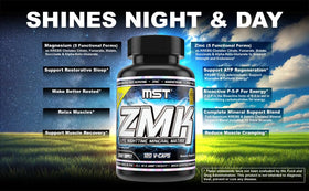 MST Zinc & Magnésium capsules avec verre d'eau
