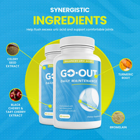 Mt. Angel Vitamins Go Out Daily Maintenance capsules with natural ingredients