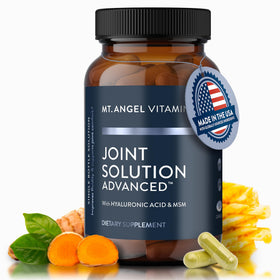 Mt. Angel Vitamins Joint Solution Advanced 60 Capsules front view