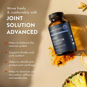 Mt. Angel Vitamins Joint Solution Advanced 60 Capsules with ingredients list