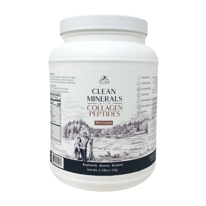 Mt. Capra Chocolat Chaud Minéraux Collagène 1700g vue de face