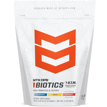 MTN OPS Biotics STM sachet de 82g vue de face
