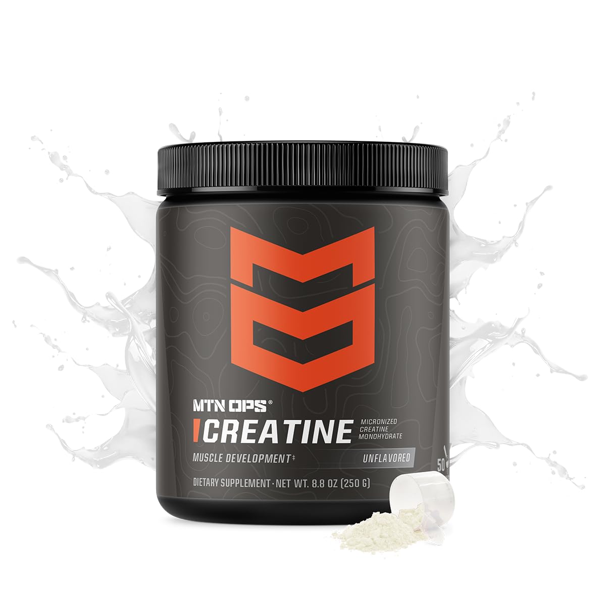 MTN OPS Poudre de Créatine Monohydrate 308g vue arrière