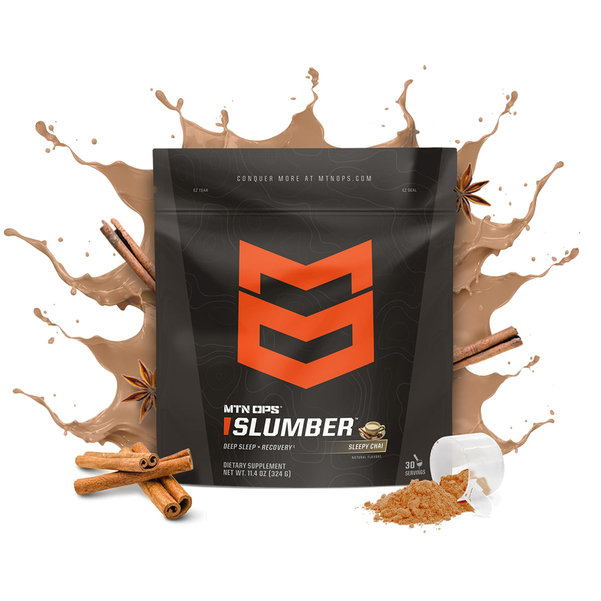 MTN OPS Slumber Poudre au Chai avec cuillère de dosage