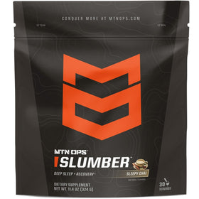 MTN OPS Slumber Poudre de Soutien au Sommeil Saveur Chai vue de face