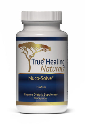 Muco-Solve Biofilm True Healing Naturals 90 capsules front view