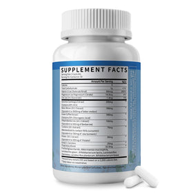 Mulittea complément alimentaire 12-en-1 capsules sur fond blanc