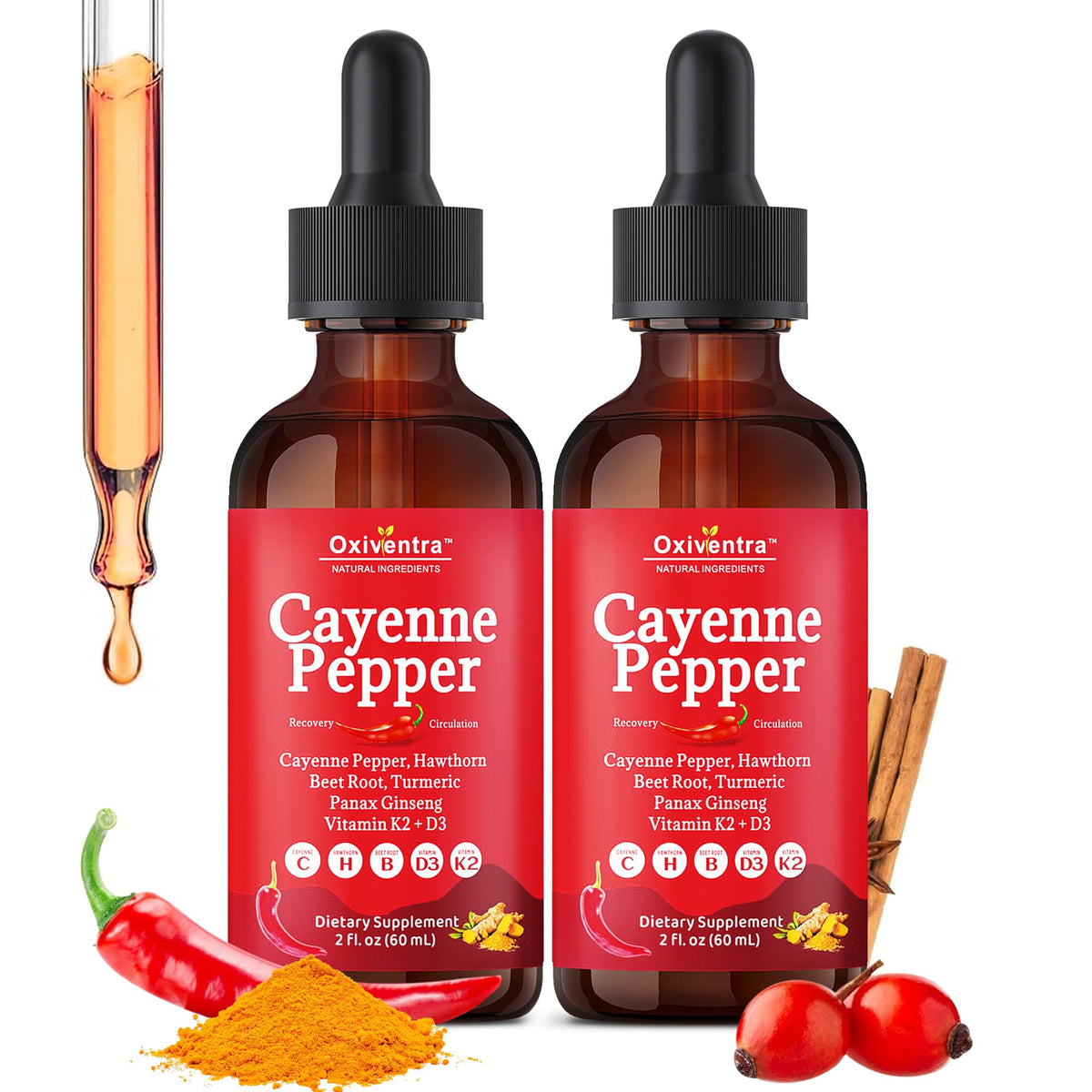 MULIXOR Piment de Cayenne gélules 240 unités vue de face