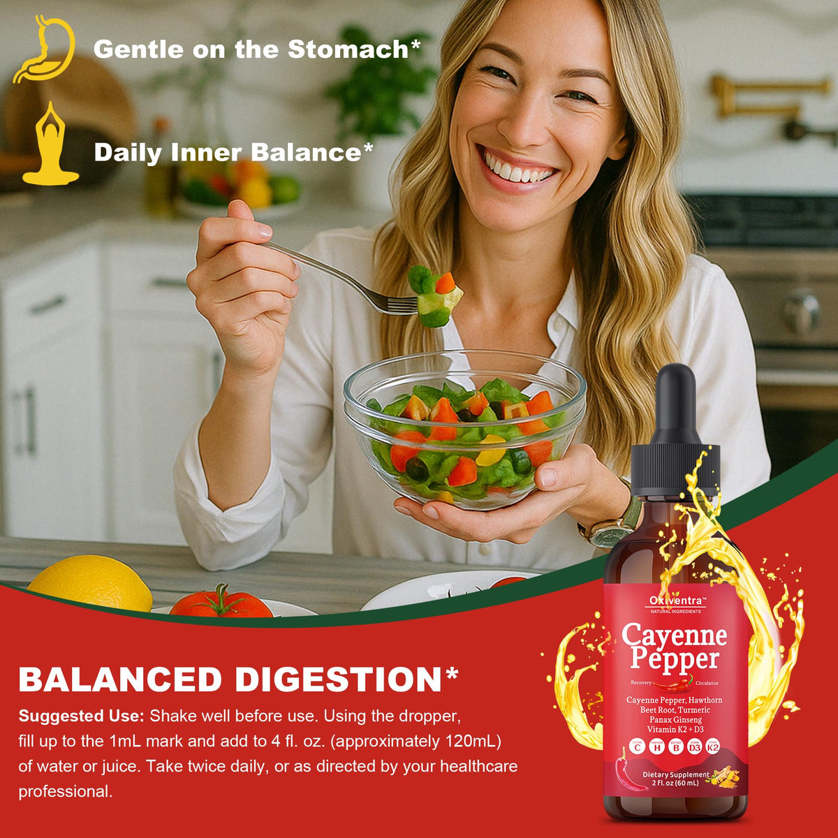 MULIXOR Piment de Cayenne gélules en gros plan