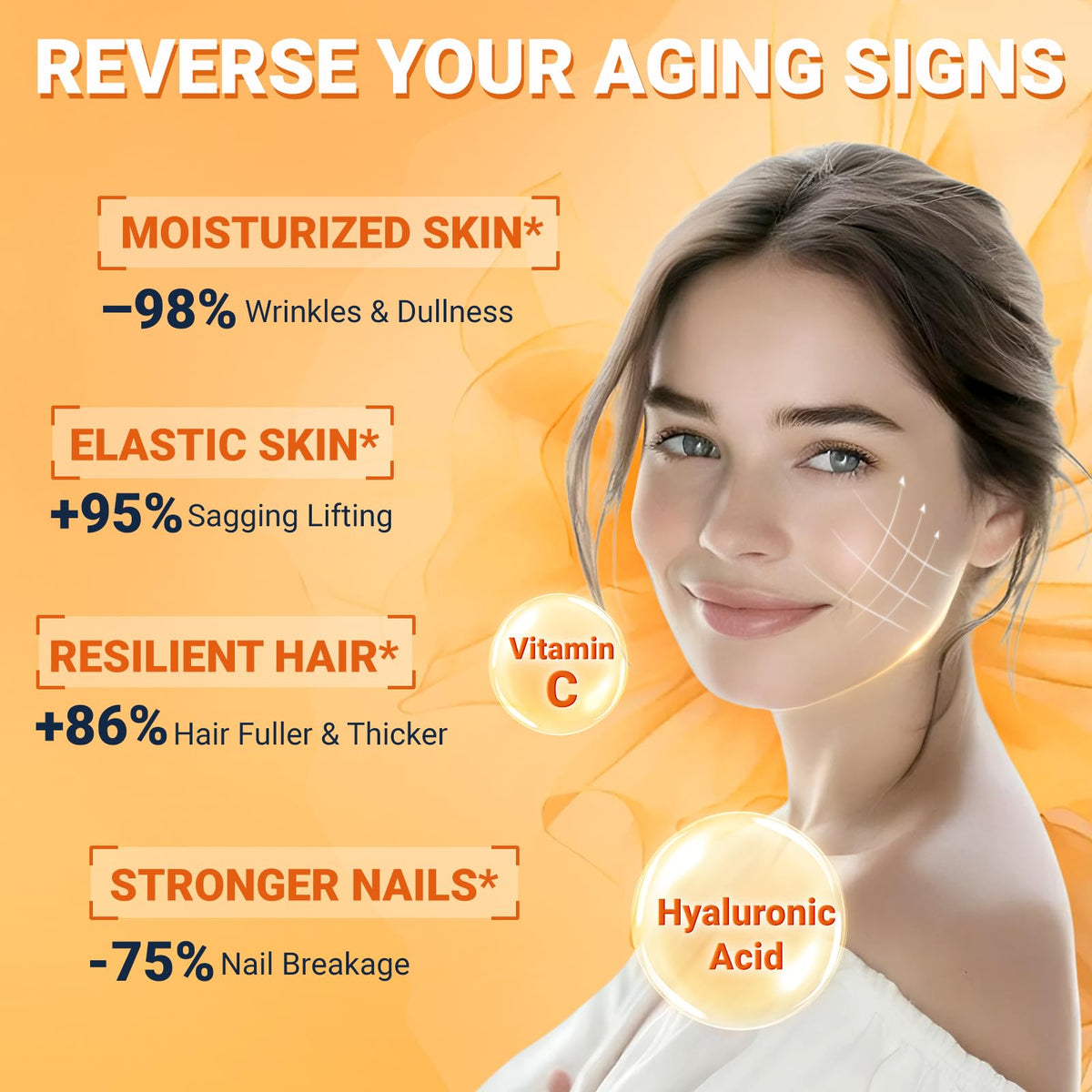 Multi Collagen Peptides DRFOSTER en poudre dans un verre d'eau