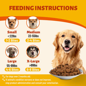MULTIBITES Complément Alimentaire Cranberry - bouchées pour plusieurs chiens