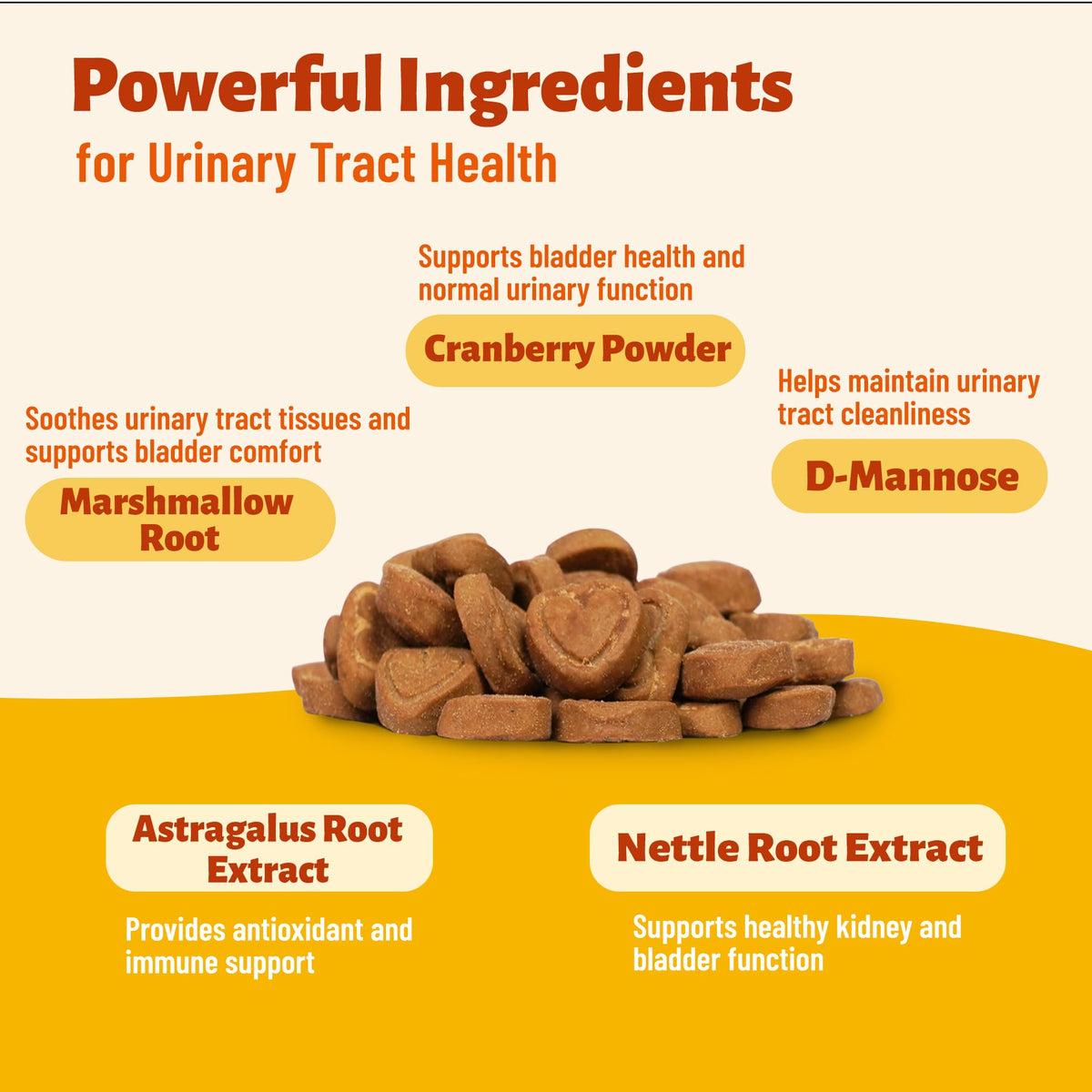 MULTIBITES Complément Cranberry pour Chiens - ingrédients naturels