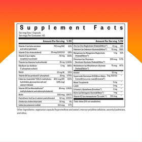 Multivitamin One de Seeking Health, capsules à l'intérieur de la boîte