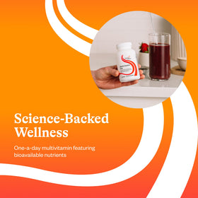 Multivitamin One de Seeking Health, étiquette avec ingrédients
