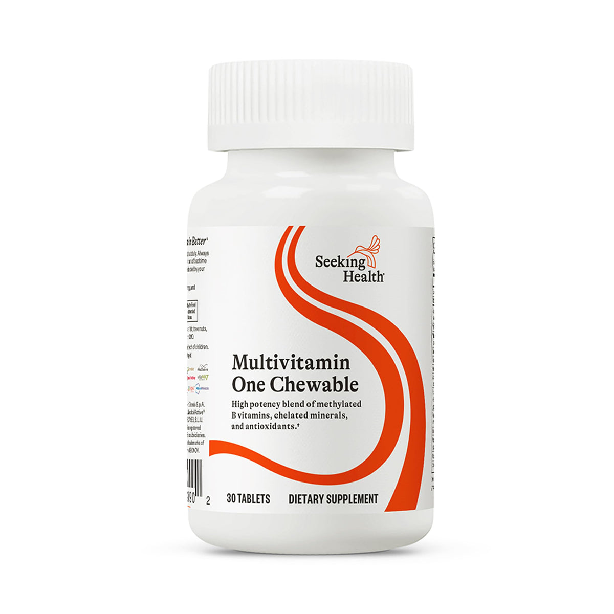 Multivitamine à mâcher Seeking Health 30 comprimés, emballage avant