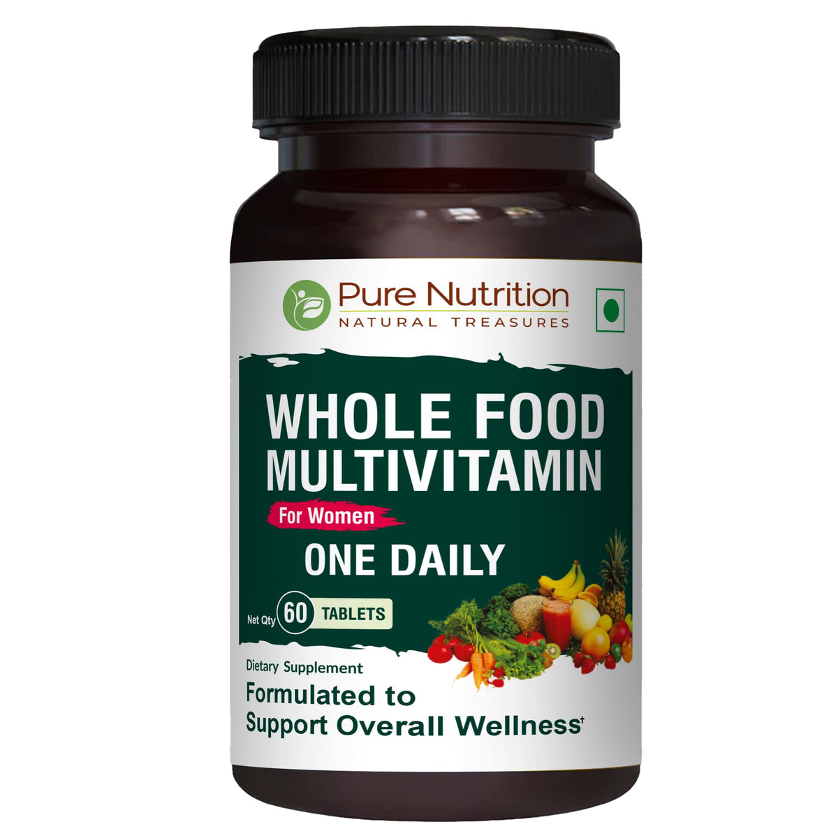 Multivitamine Complète Femme PURE NUTRITION 60 comprimés vue de face