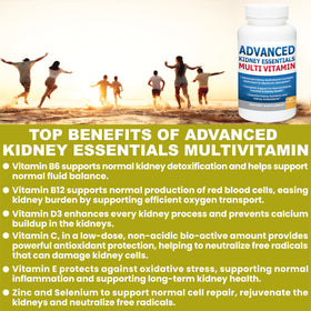 Multivitamine Essentielle pour les Reins de Kidney Restore, présentation de la boîte ouverte