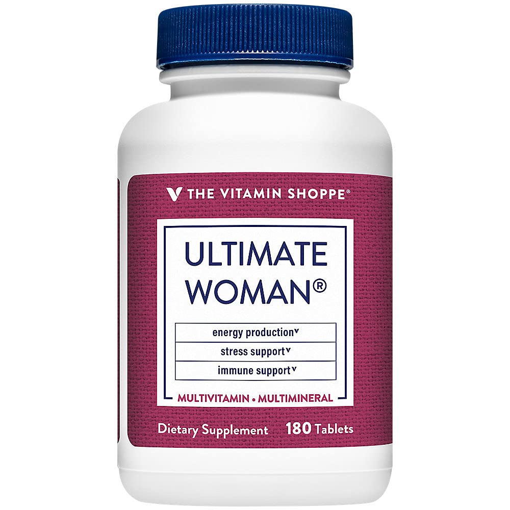 Multivitamine Femme The Vitamin Shoppe 180 comprimés vue avant