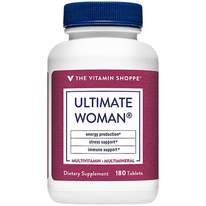 Multivitamine Femme The Vitamin Shoppe 180 comprimés vue avant