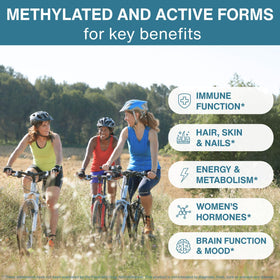 Multivitamine Igennus Methylée Femme sur une table