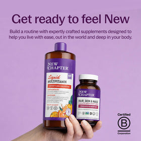 Multivitamine Liquide New Chapter 30 oz sur un plan de santé