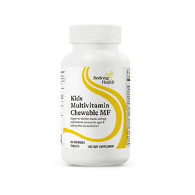 Multivitamine mâchable enfants Seeking Health, 60 comprimés, vue de face