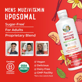 Multivitamine MARYRUTH'S dans un verre avec une boisson