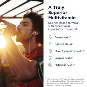 Multivitamine Methylée Designs for Health 60 Capsules vue arrière