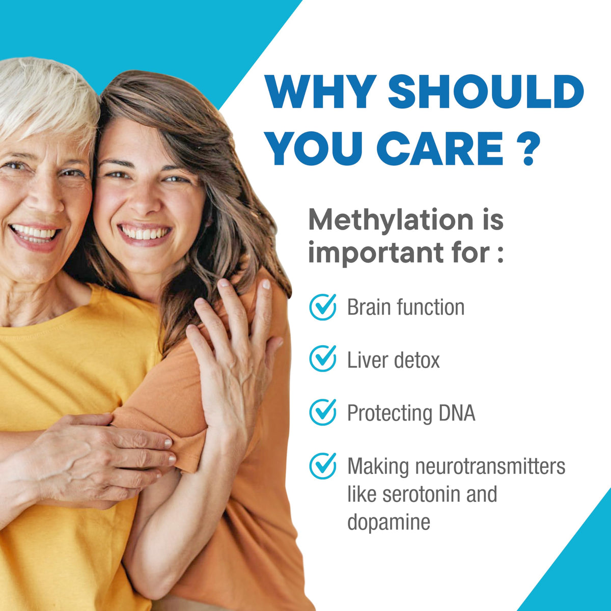Multivitamine méthylée Super Natural Goods 1000mcg B12 côté