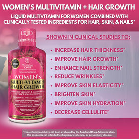 Multivitamine Tropical Oasis avec une cuillère doseuse