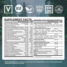 Multivitamines Abundant Earth avec ingrédients naturels