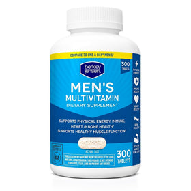 Multivitamines berkley jensen pour hommes 300 comprimés vue avant