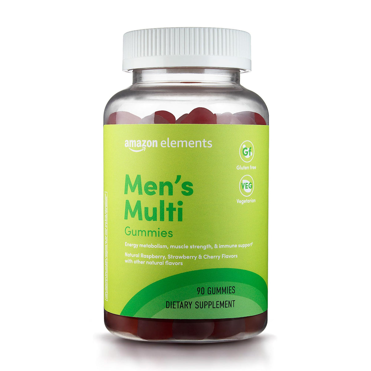 Multivitamines Bio pour Hommes Elements 90 gummies devant