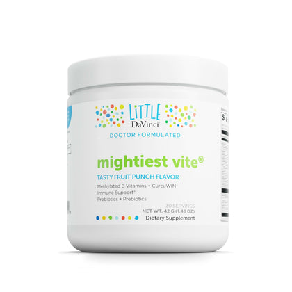Multivitamines DAVINCI pour enfants en poudre au goût punch de fruits