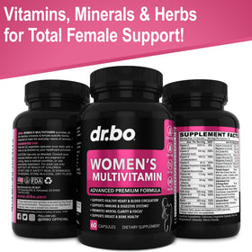 Multivitamines DR. BO pour femmes, présentation du produit