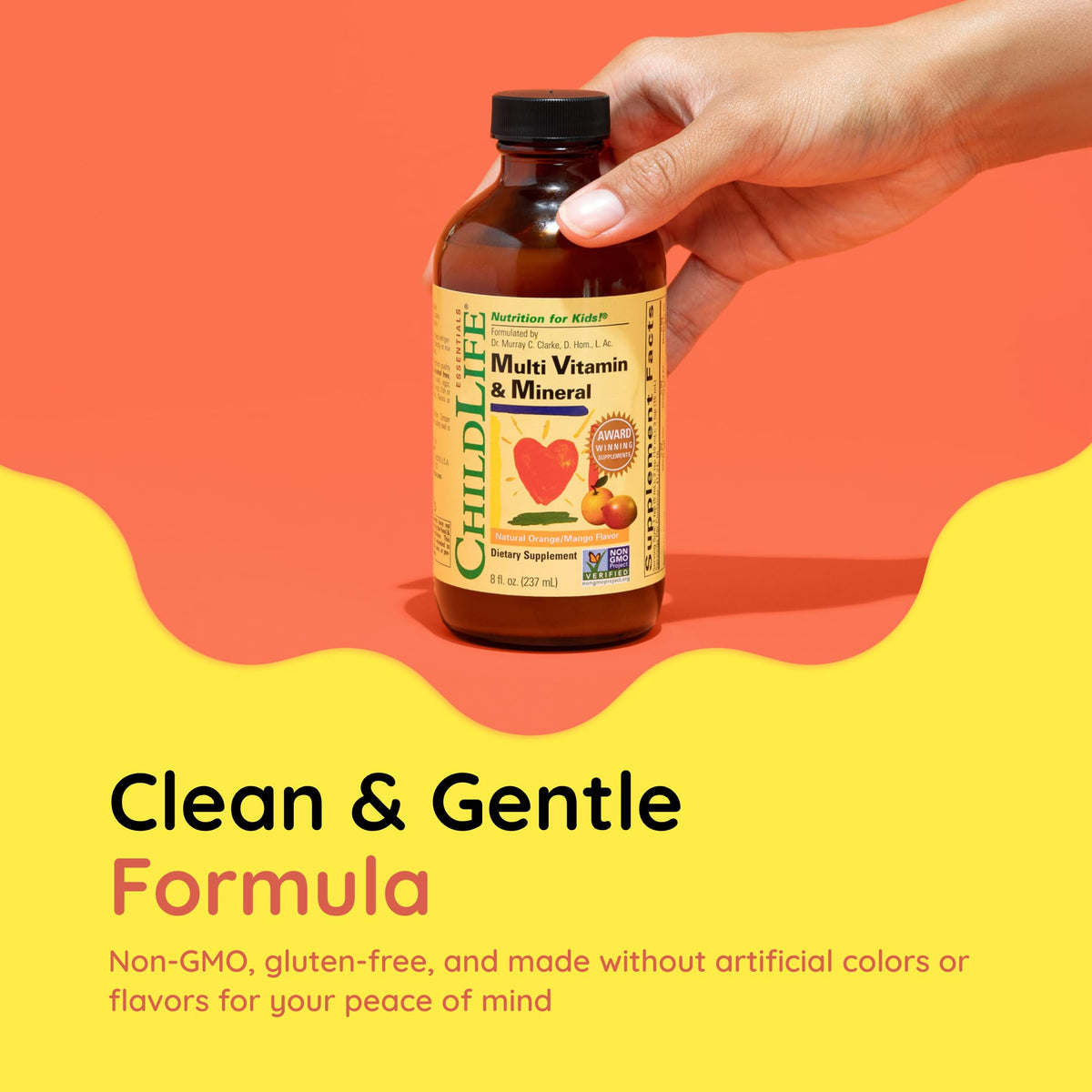 Multivitamines et Minéraux CHILDLIFE ESSENTIALS, en contexte dans une cuisine