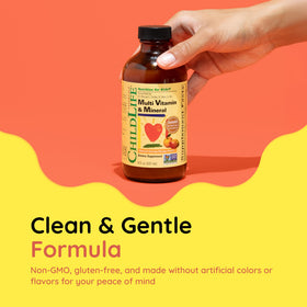 Multivitamines et Minéraux CHILDLIFE ESSENTIALS, en contexte dans une cuisine