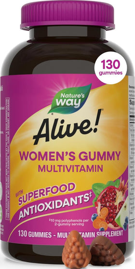 Multivitamines Gummy Femmes Nature's Way 130ct vue avant