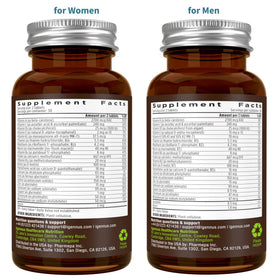 Multivitamines Igennus dans leur emballage recyclable