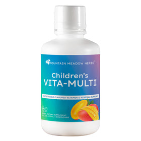 Multivitamines liquides pour enfants Mountain Meadow Herbs, bouteille de 16 oz