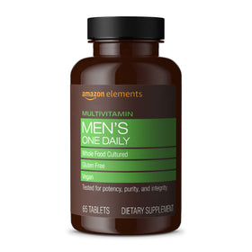 Multivitamines masculines Elements 65 comprimés vue de face