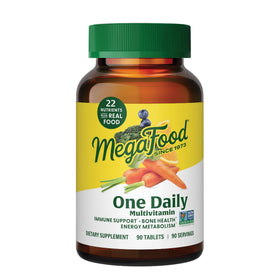 Multivitamines MegaFood 90 comprimés vue de face