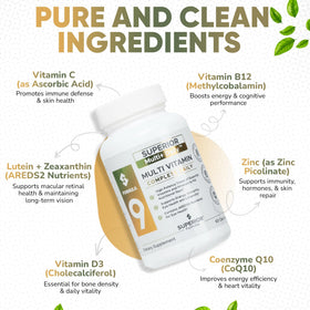 Multivitamines Methylées avec un fond naturel