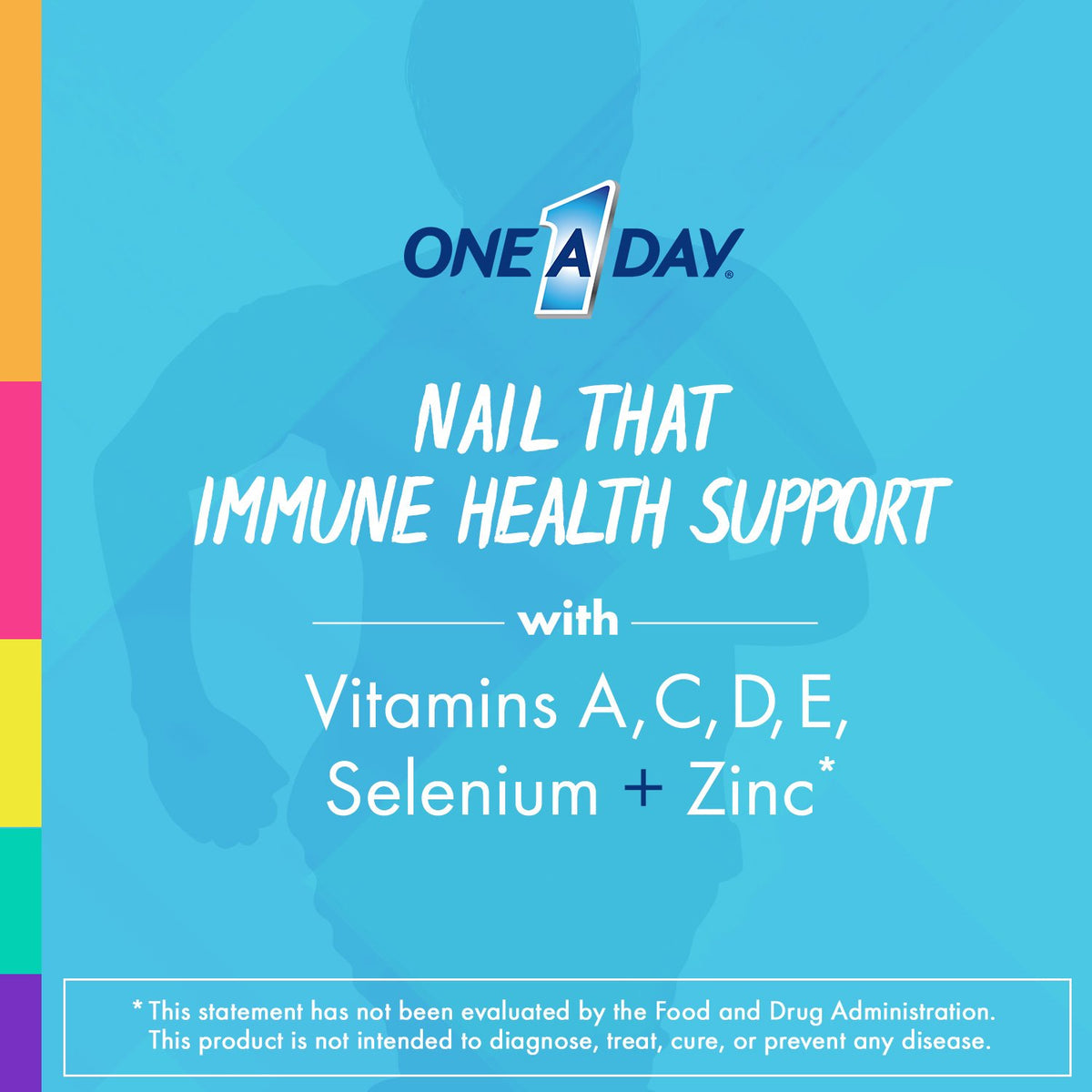 Multivitamines ONE A DAY pour hommes avec des ingrédients clés