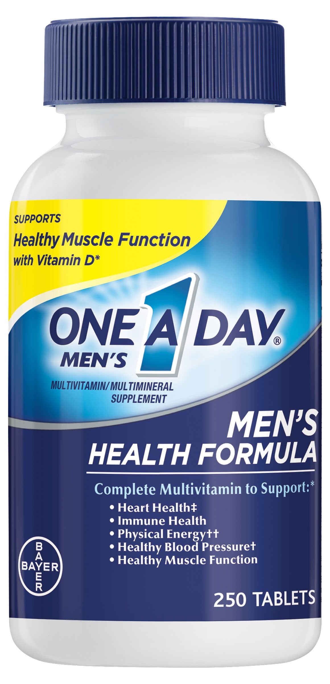 Multivitamines ONE A DAY pour hommes vue avant avec emballage