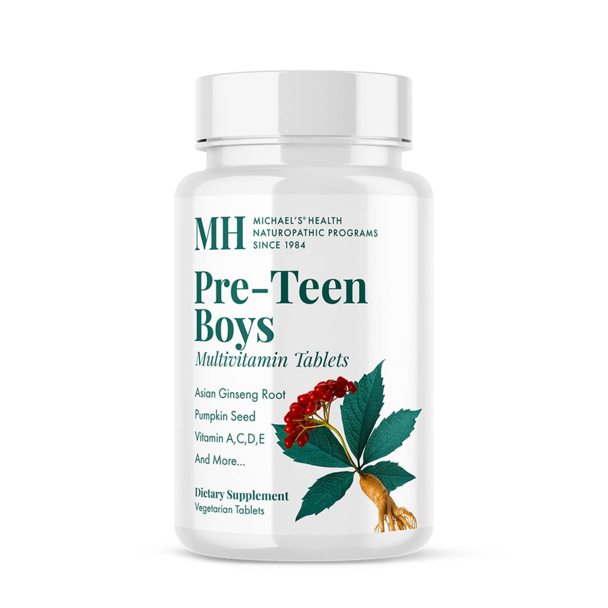 Multivitamines pré-adolescents garçons MICHAEL'S 60 comprimés végétariens