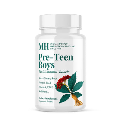 Multivitamines pré-adolescents garçons MICHAEL'S 60 comprimés végétariens