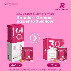 Multivitamines RevitaPlus pour femmes en format de sachet
