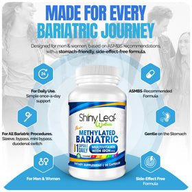 Multivitamines Shiny Leaf sur une table de cuisine
